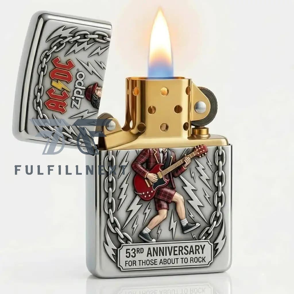 AC/DC 53rd Anniversary Zippo Lighter - Image 2