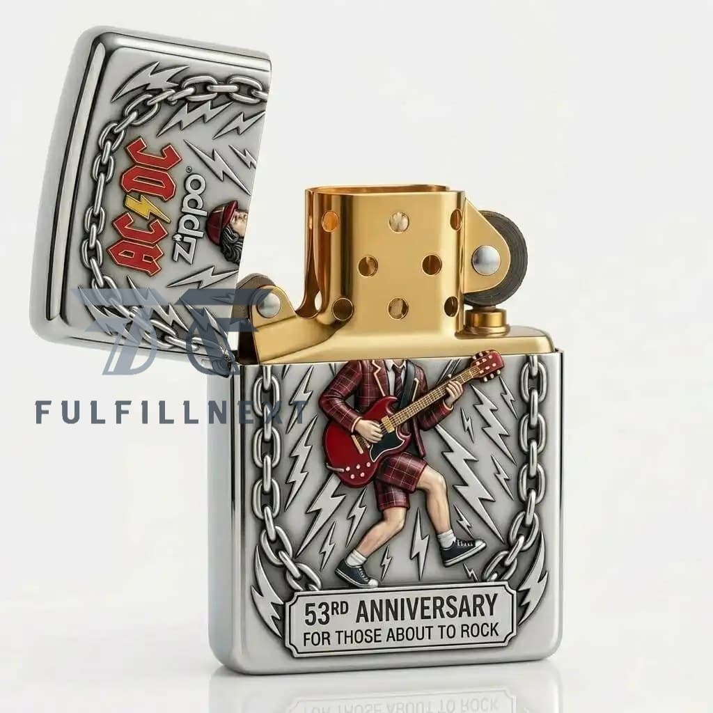 AC/DC 53rd Anniversary Zippo Lighter - Image 3