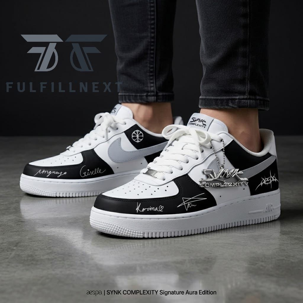 Aespa COMPLAEXITY 2026-27 Live Tour Signed Sneakers - Image 3
