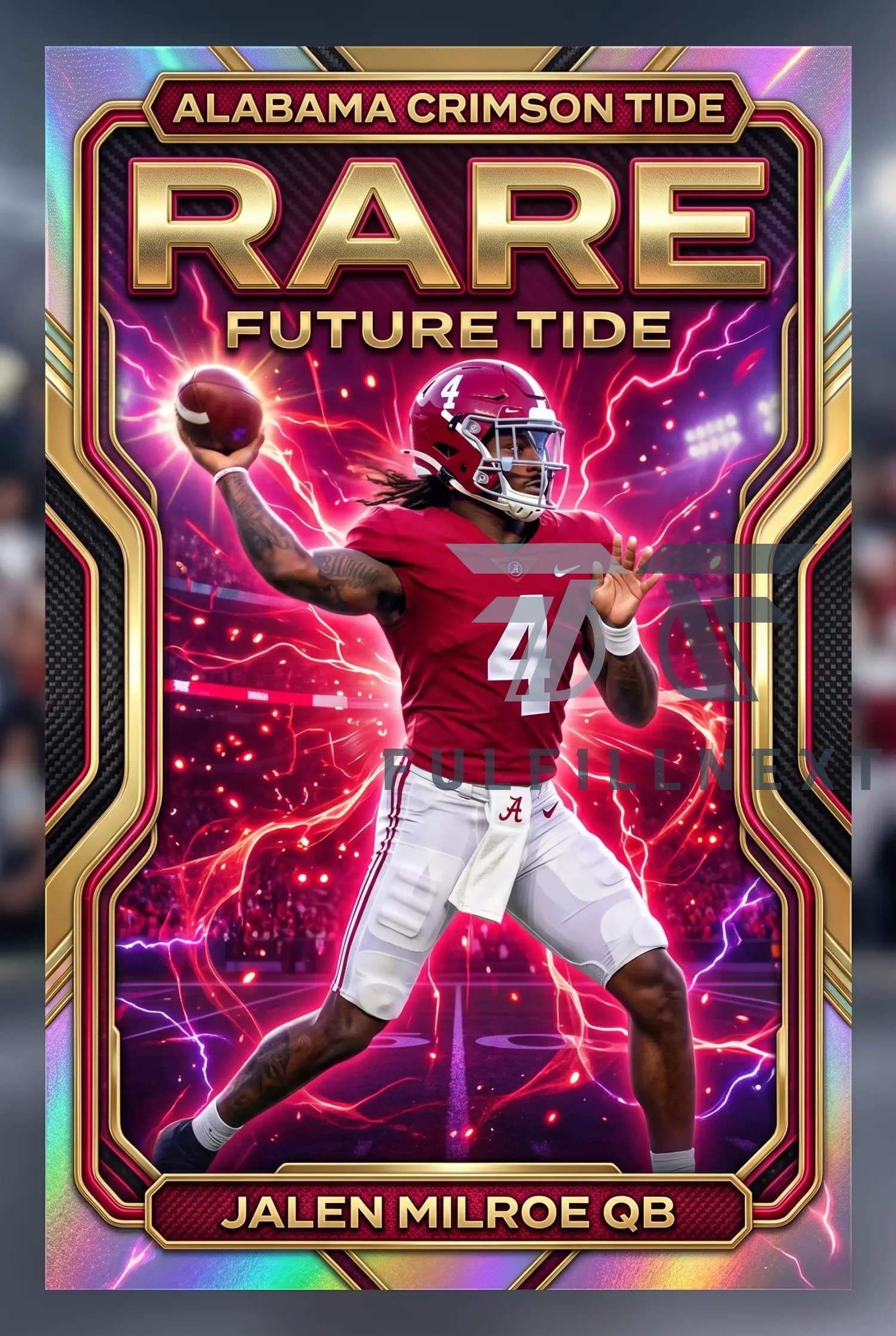 Alabama Crimson Tide 134th Anniversary Trading Cards - Image 3