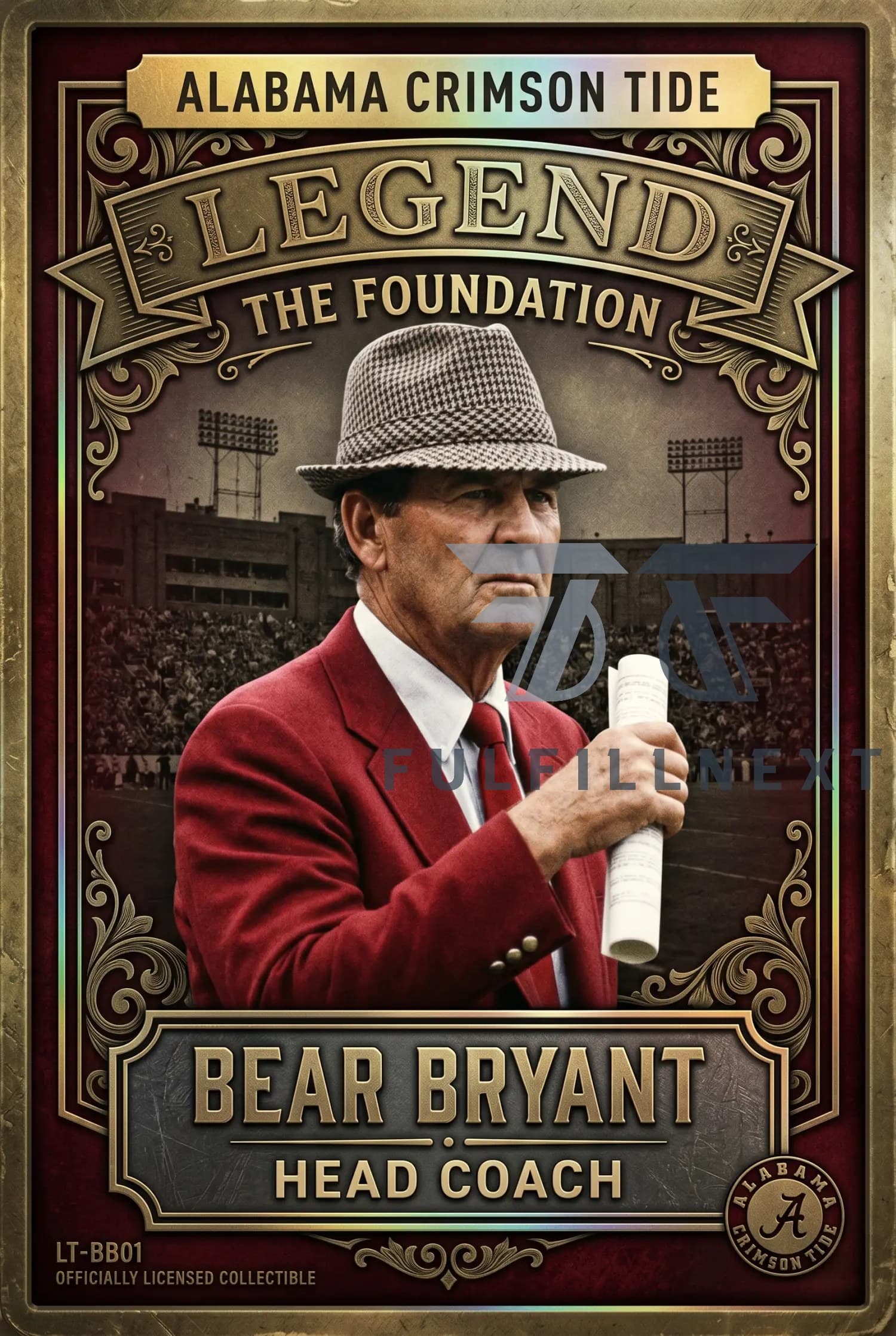 Alabama Crimson Tide 134th Anniversary Trading Cards - Image 4
