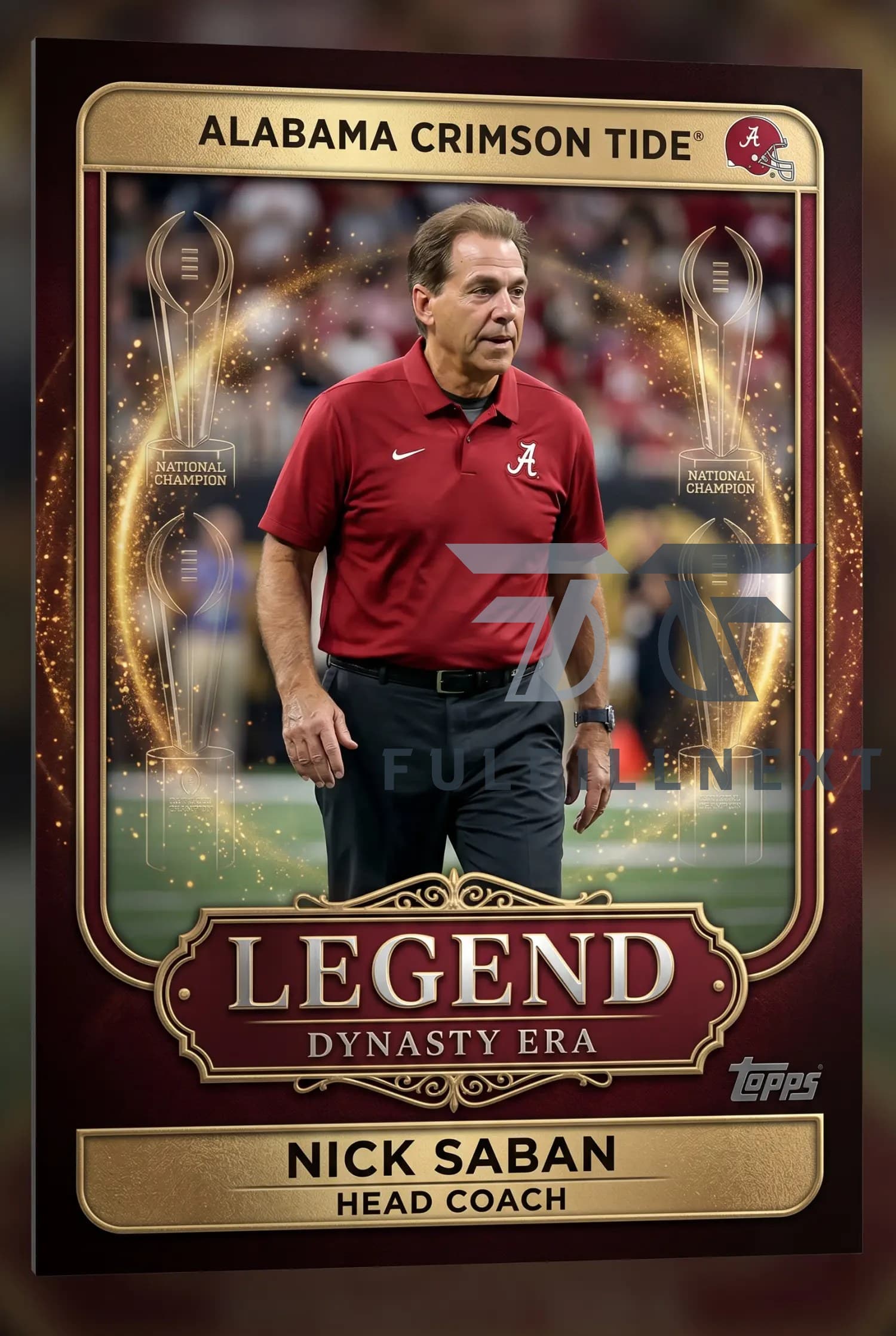 Alabama Crimson Tide 134th Anniversary Trading Cards - Image 5