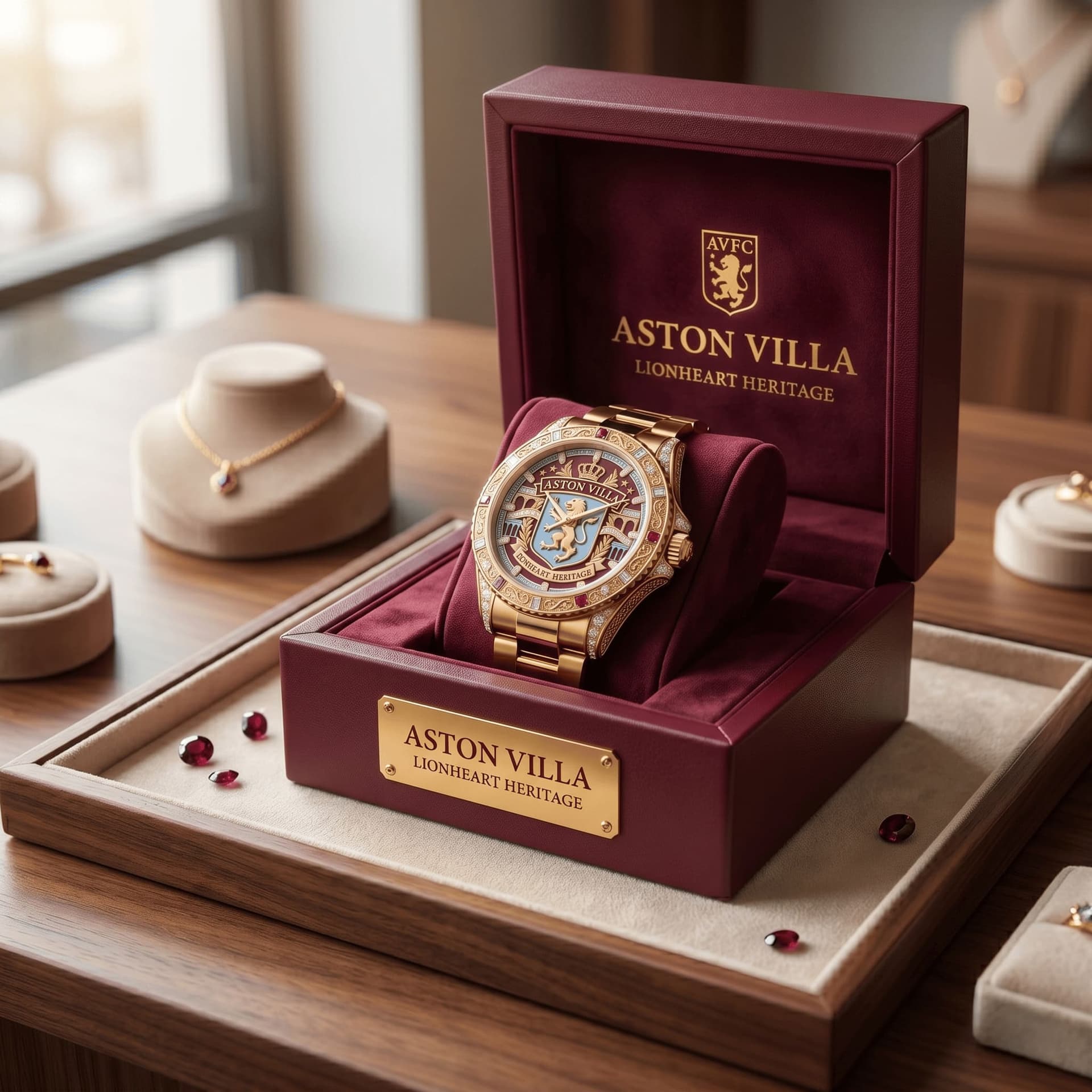 Aston Villa Lionheart Heritage Watch - Image 1