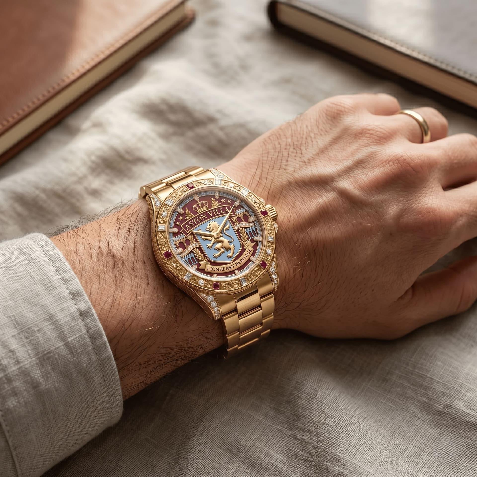 Aston Villa Lionheart Heritage Watch - Image 3