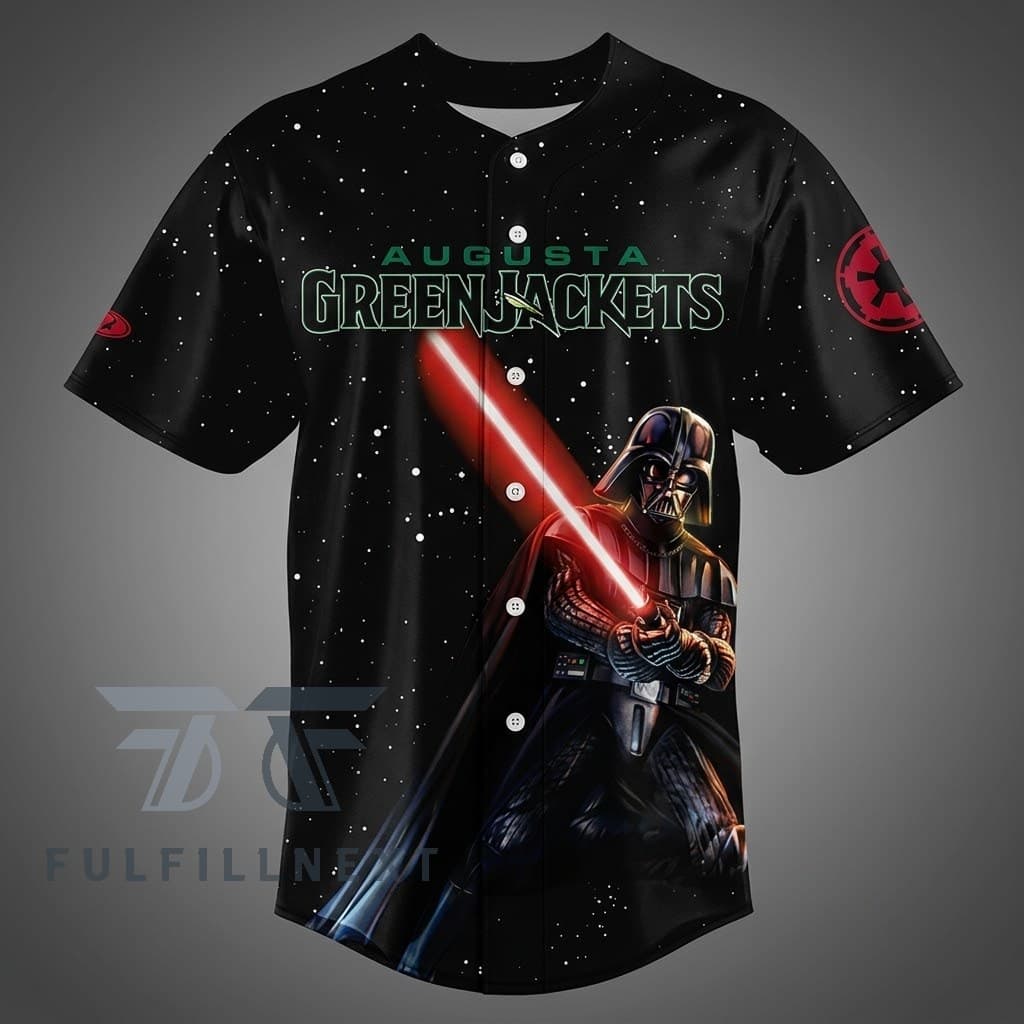 Augusta GreenJackets Star Wars Night Baseball Jersey - Image 2