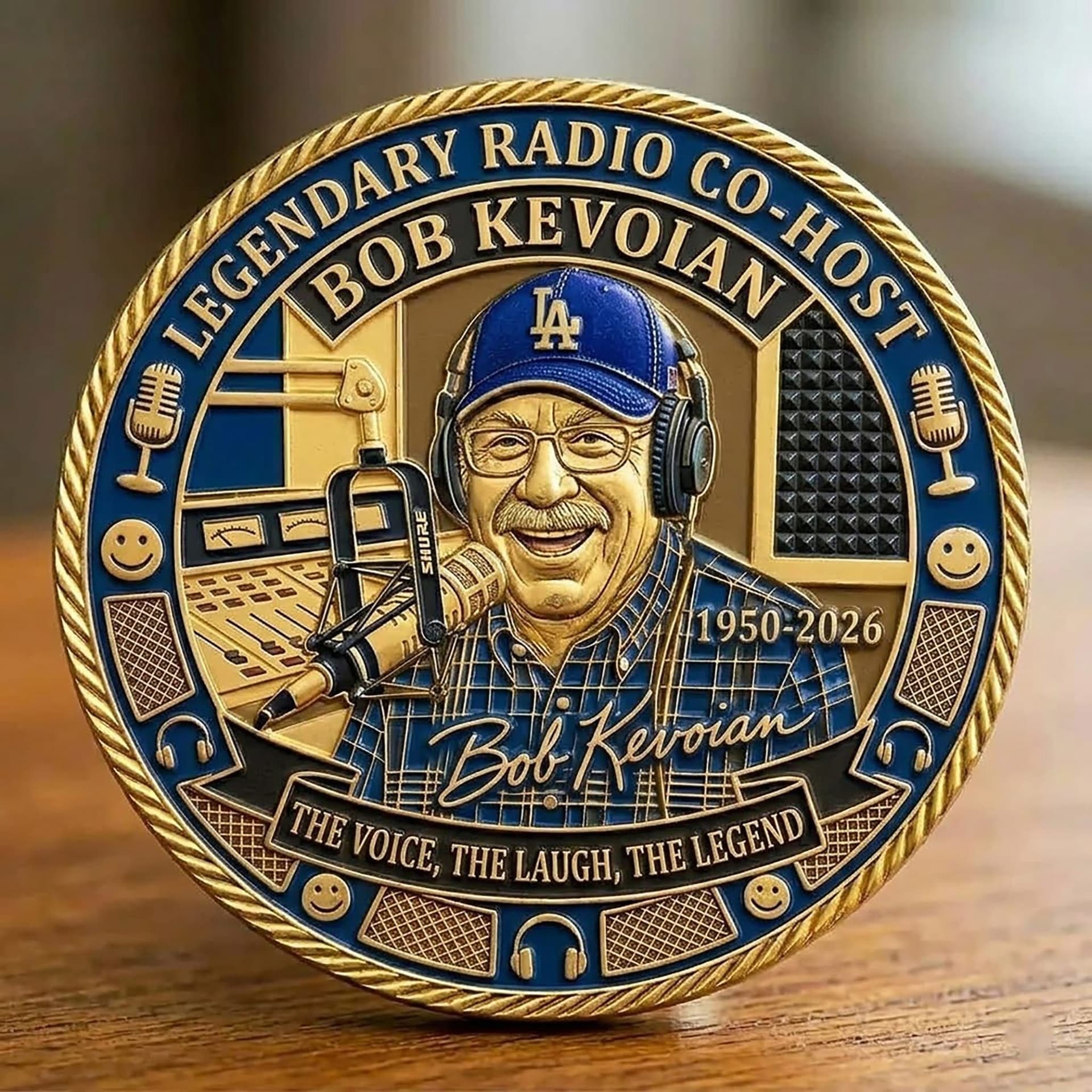 Bob Kevoian Legendary Radio Co-Host Coin - Image 1