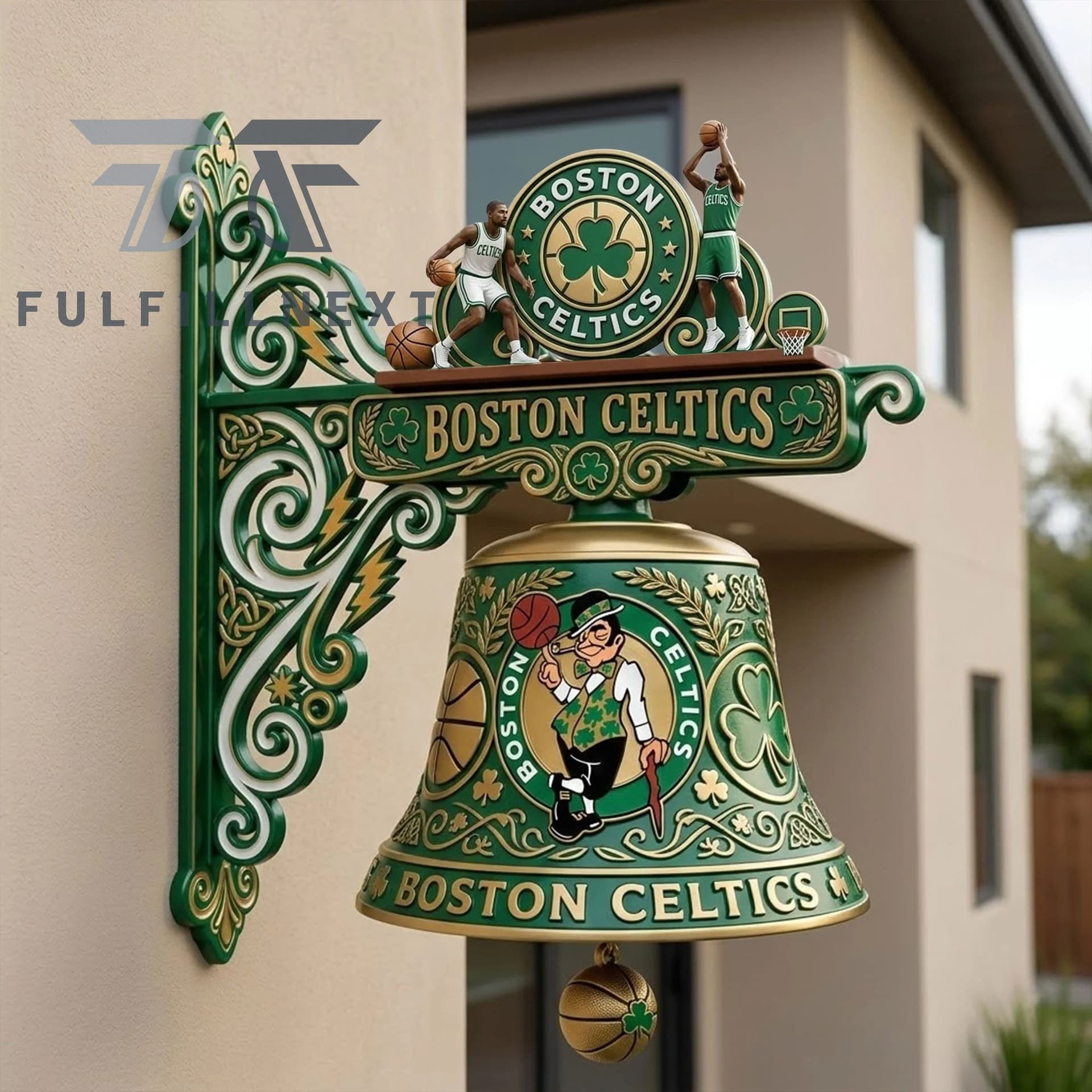 Boston Celtics NBA 2026 Wall Bell - Image 1