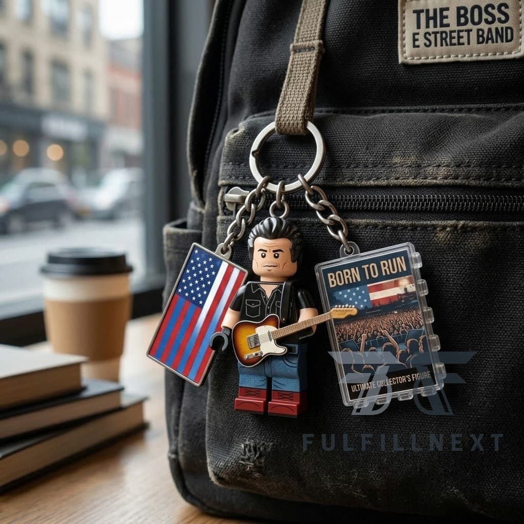 Bruce Springsteen Born To Run Keychain - Image 2