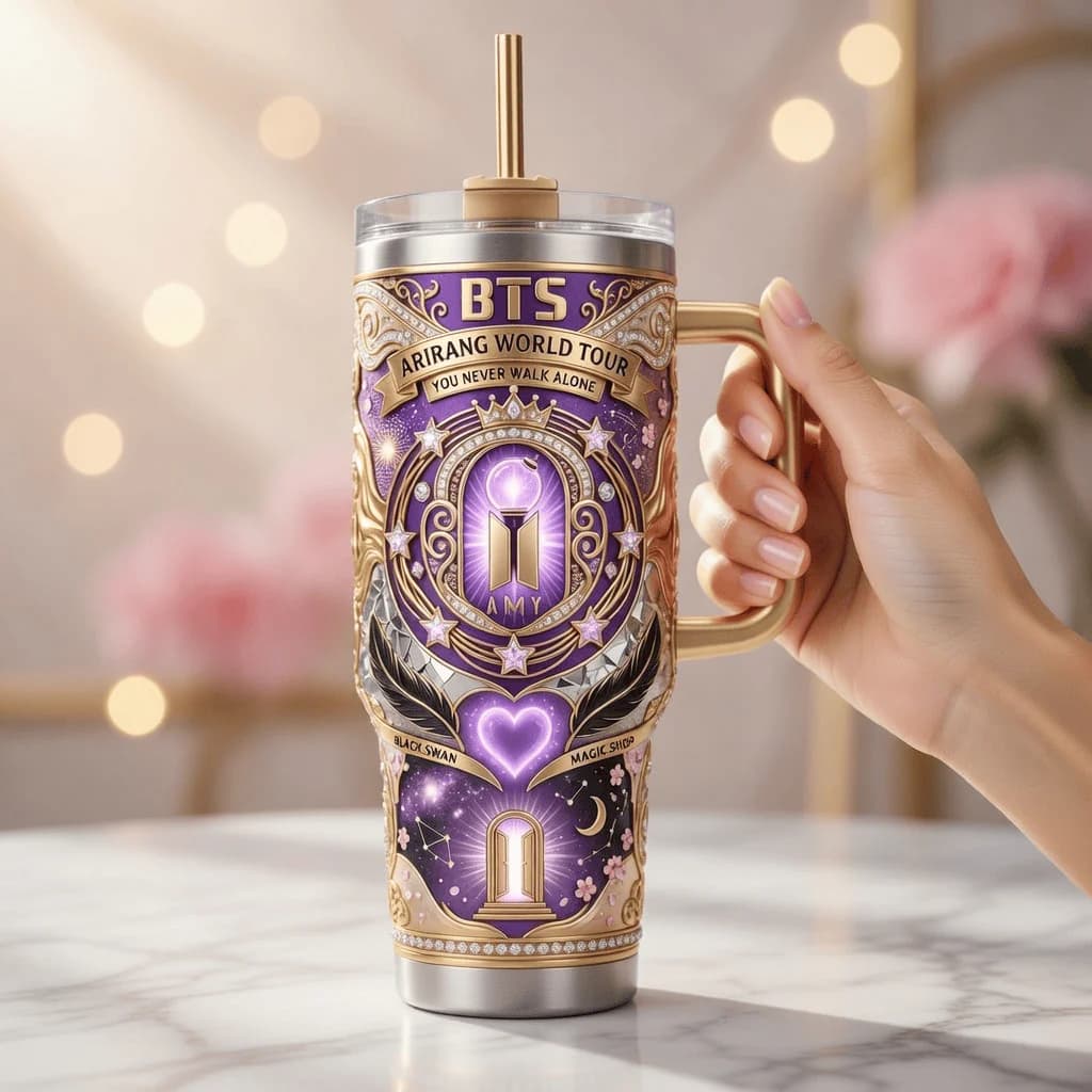 BTS Arirang World Tour 2026 Tumbler - Image 2