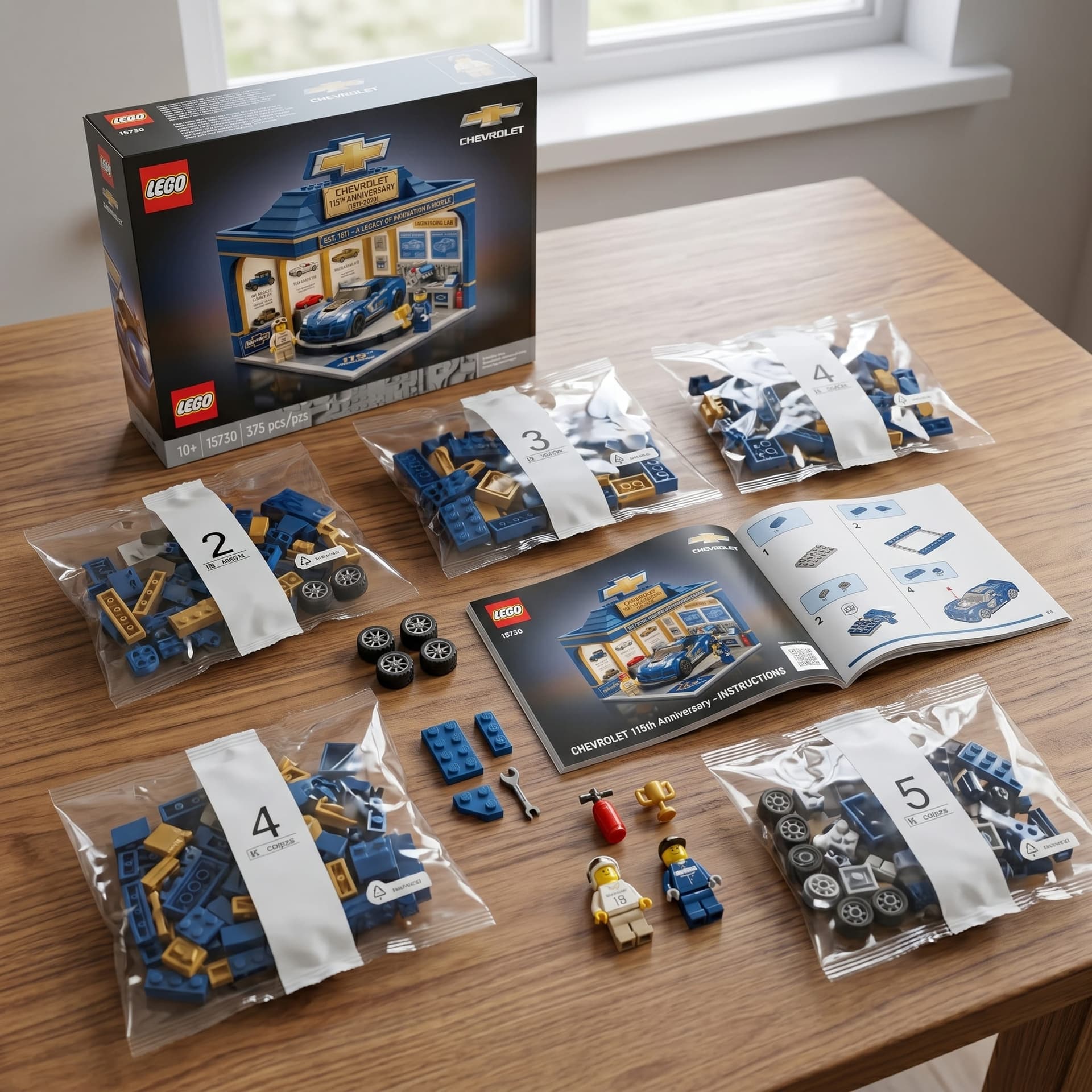 Chevrolet 115th Anniversary Lego Set - Image 2