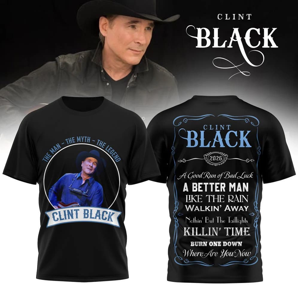 Clint Black Legend T-shirt - Image 1
