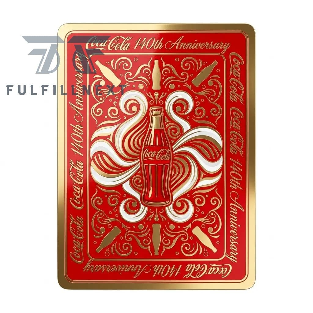 Coca-Cola 140th Anniversary Playing Cards - Image 6