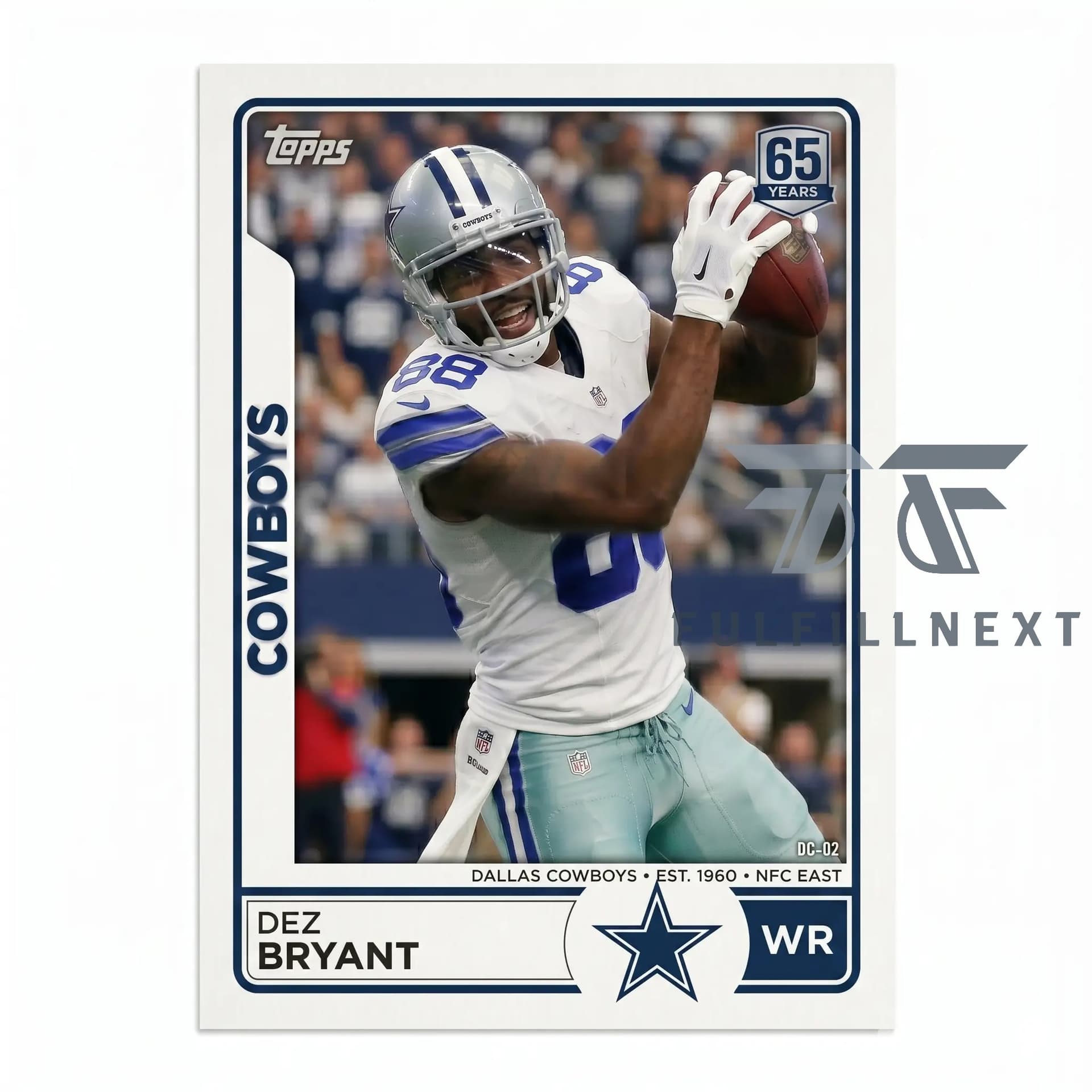Dallas Cowboys 65th Anniversary Trading Cards - Image 5