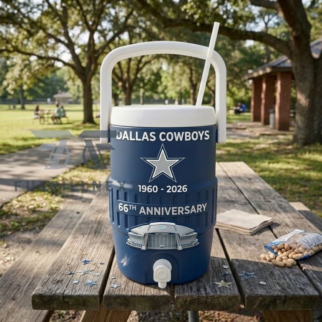 Dallas Cowboys 66th Anniversary Dugout Cooler Cup - Image 2