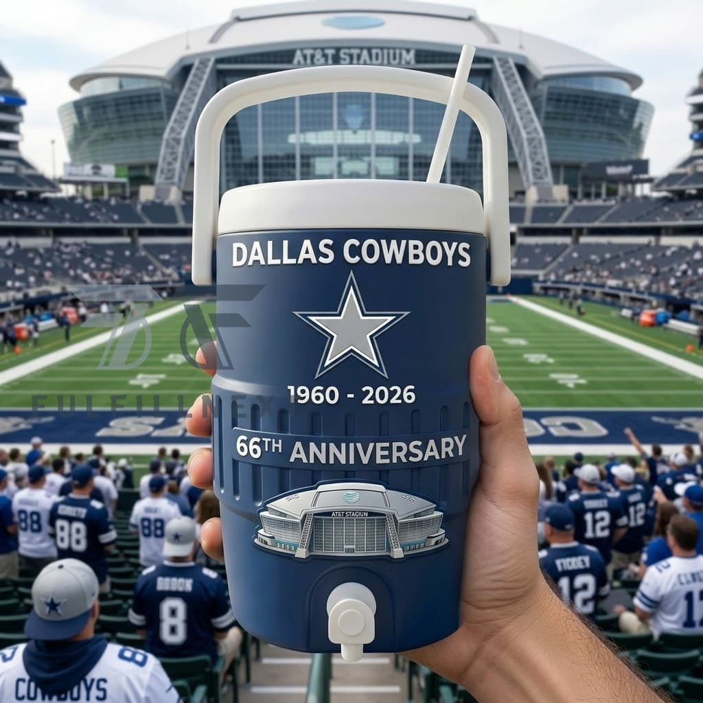 Dallas Cowboys 66th Anniversary Dugout Cooler Cup - Image 3