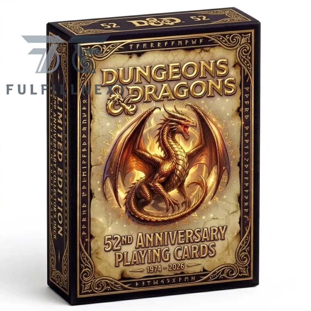 Dungeons & Dragons 52nd Anniversary Playing Cards - Image 1