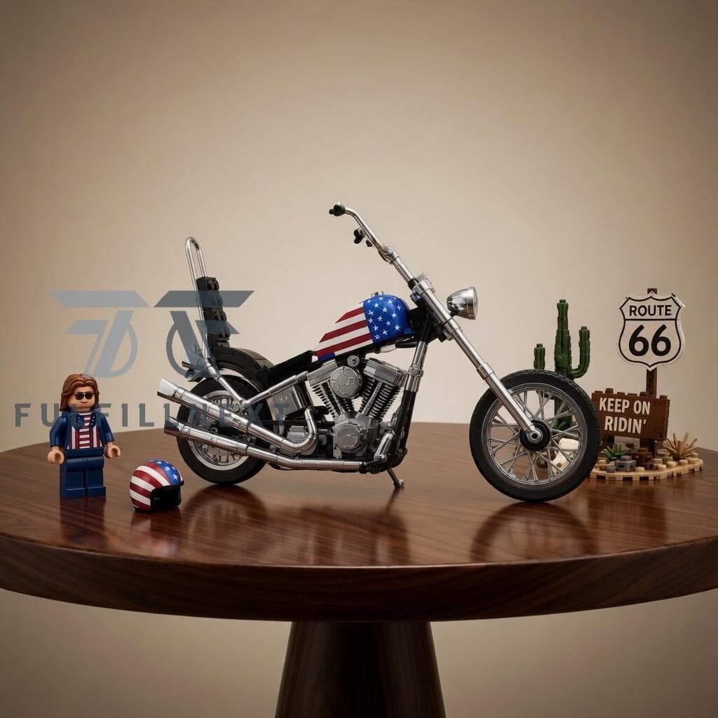 Easy Rider 57th Anniversary Building Blocks Set - Image 3