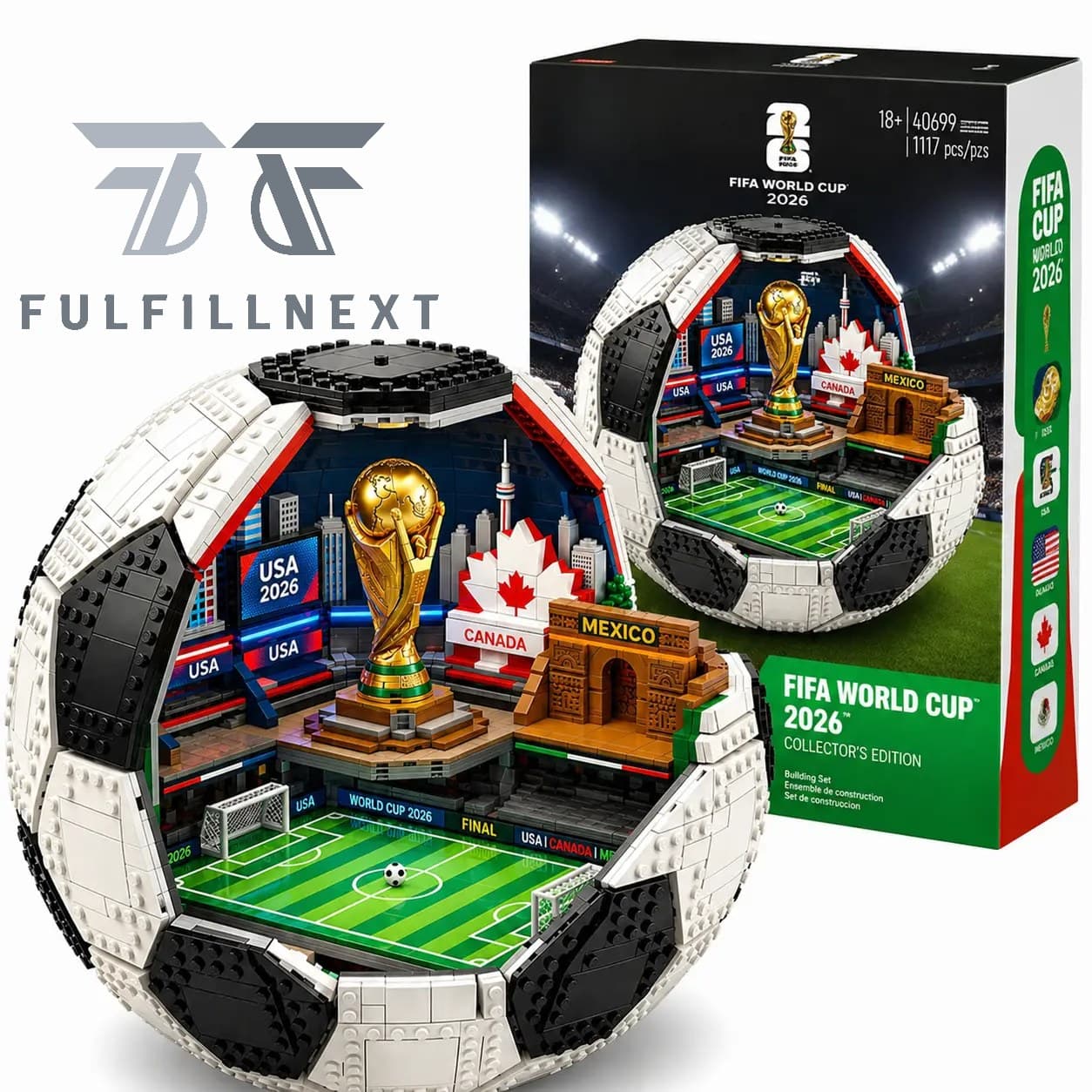 FIFA World Cup 2026 Building Blocks Set - Image 1
