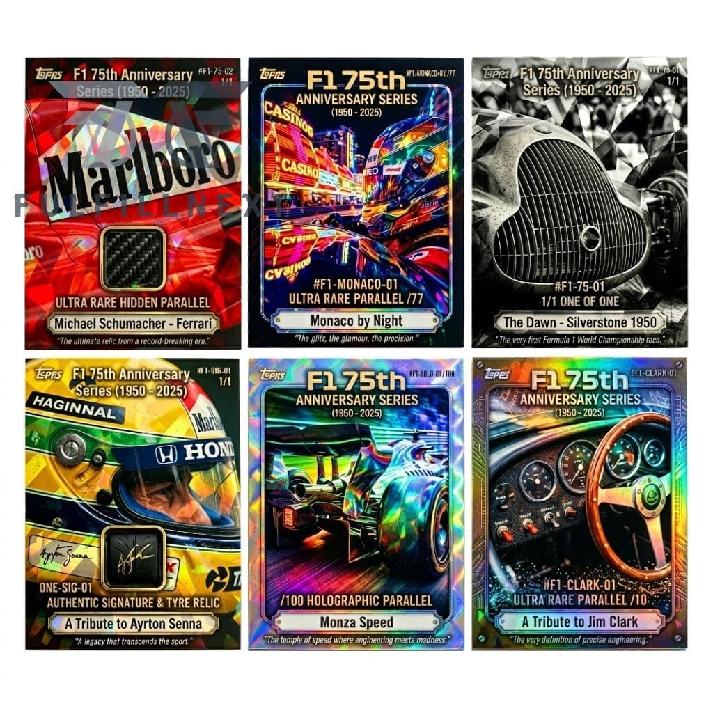 Formula 1 75th Anniversary Ultra Premium Collection Trading Cards - Image 2