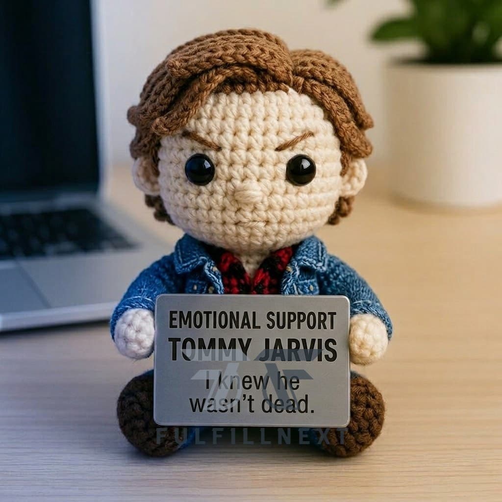 Friday The 13th Part VI 40th Anniversary Crochet Doll - Image 3