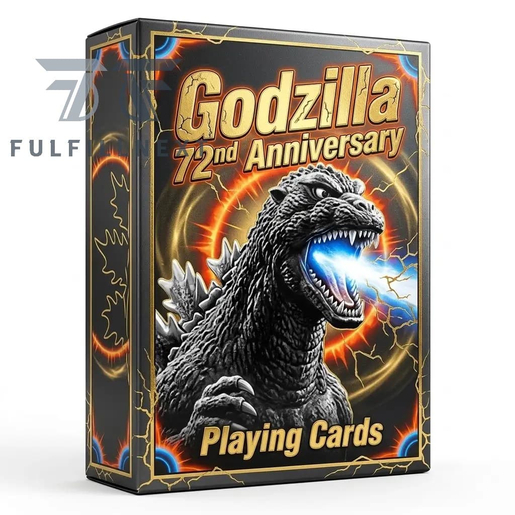 Godzilla 72nd Anniversary Playing Cards - Image 2