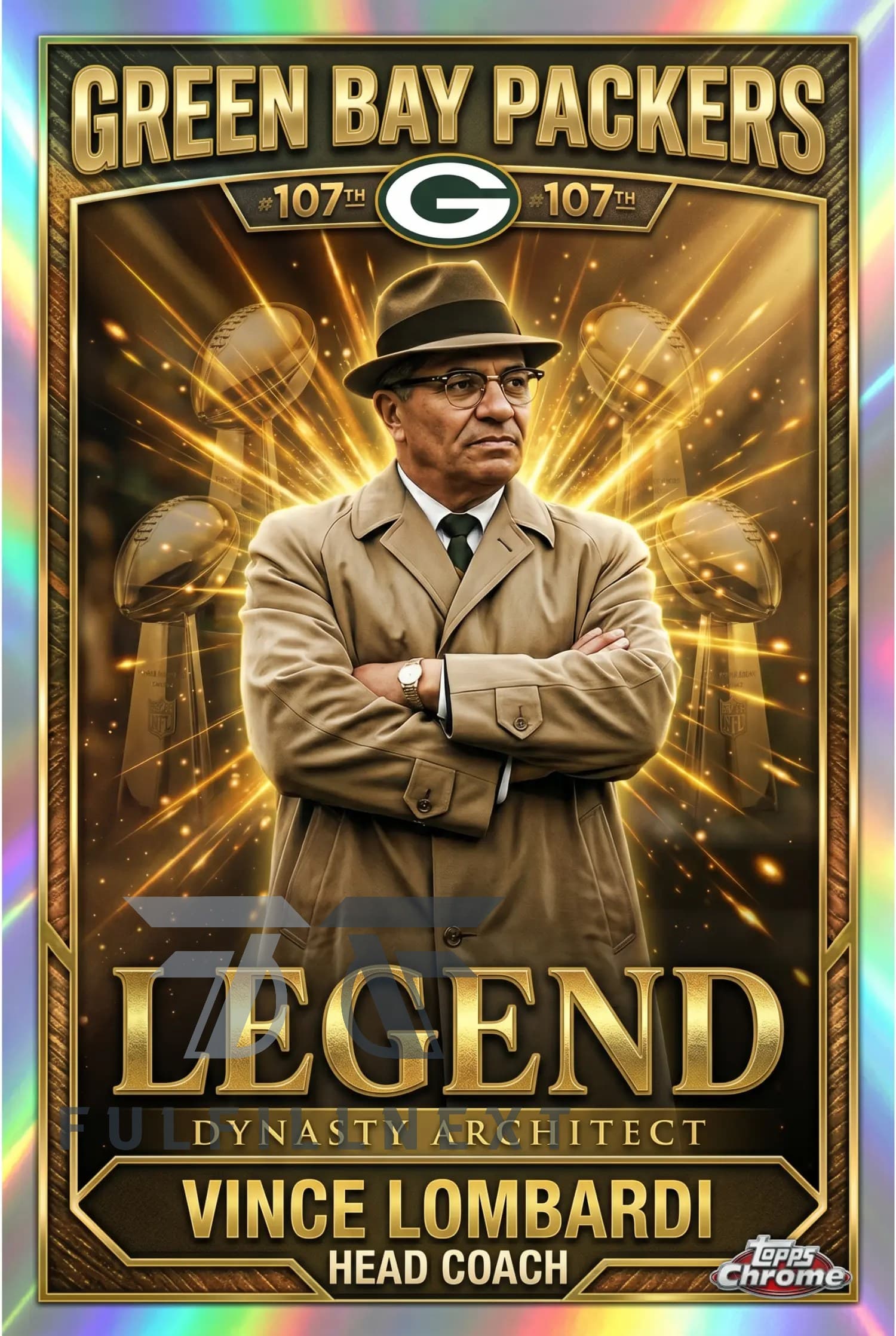 Green Bay Packers 107th Anniversary Trading Cards - Image 6