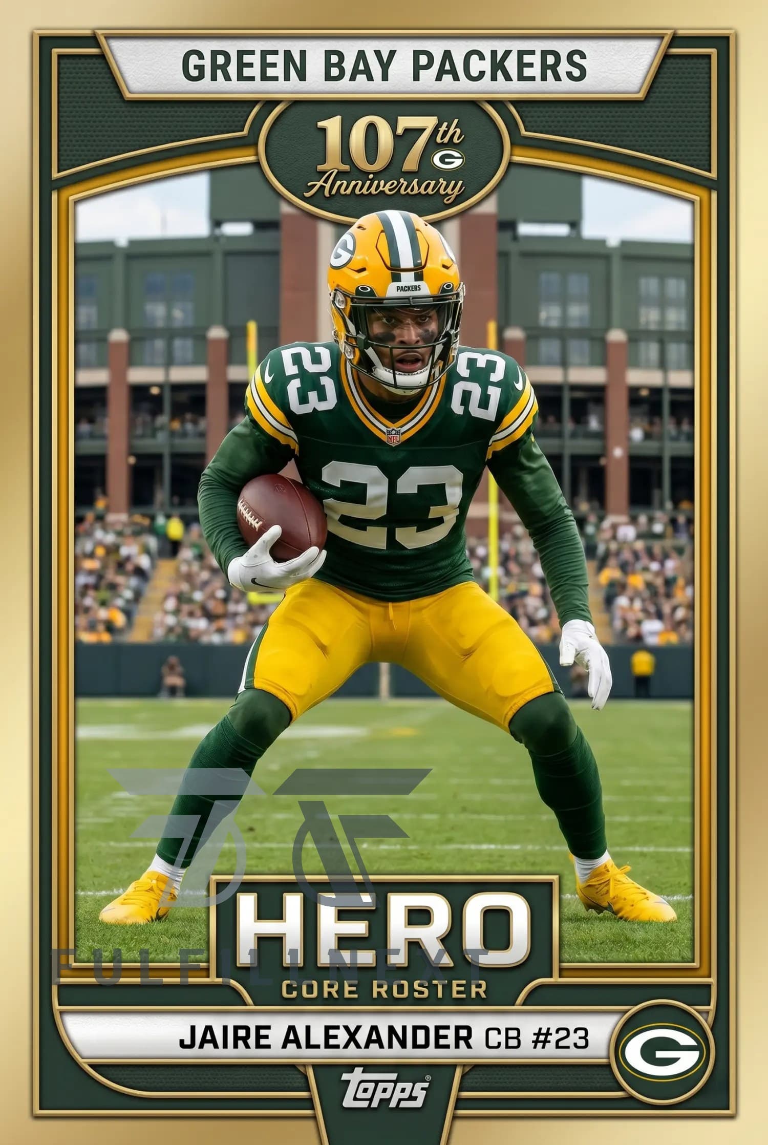 Green Bay Packers 107th Anniversary Trading Cards - Image 7