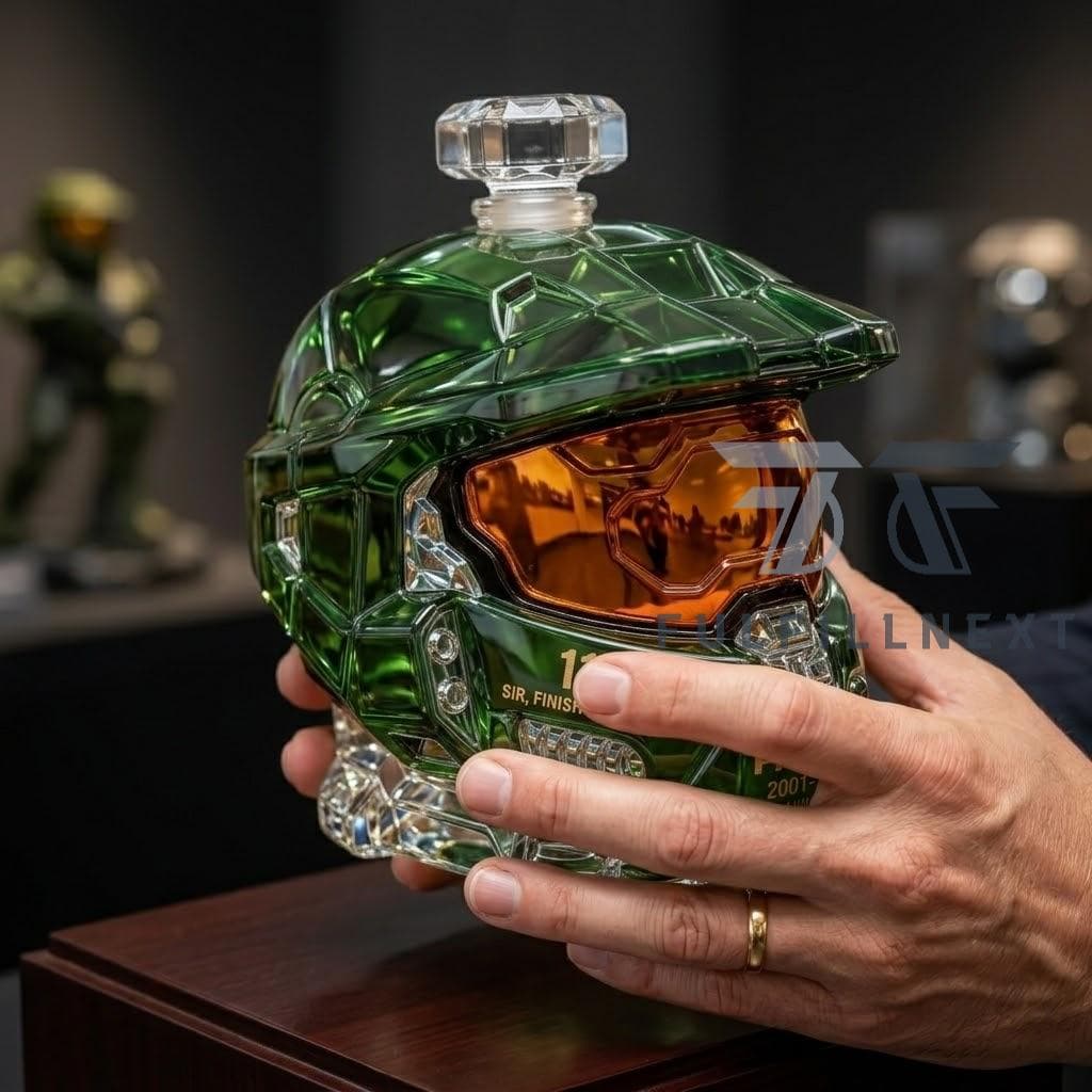 Halo 25th Anniversary Whiskey Bottle - Image 2