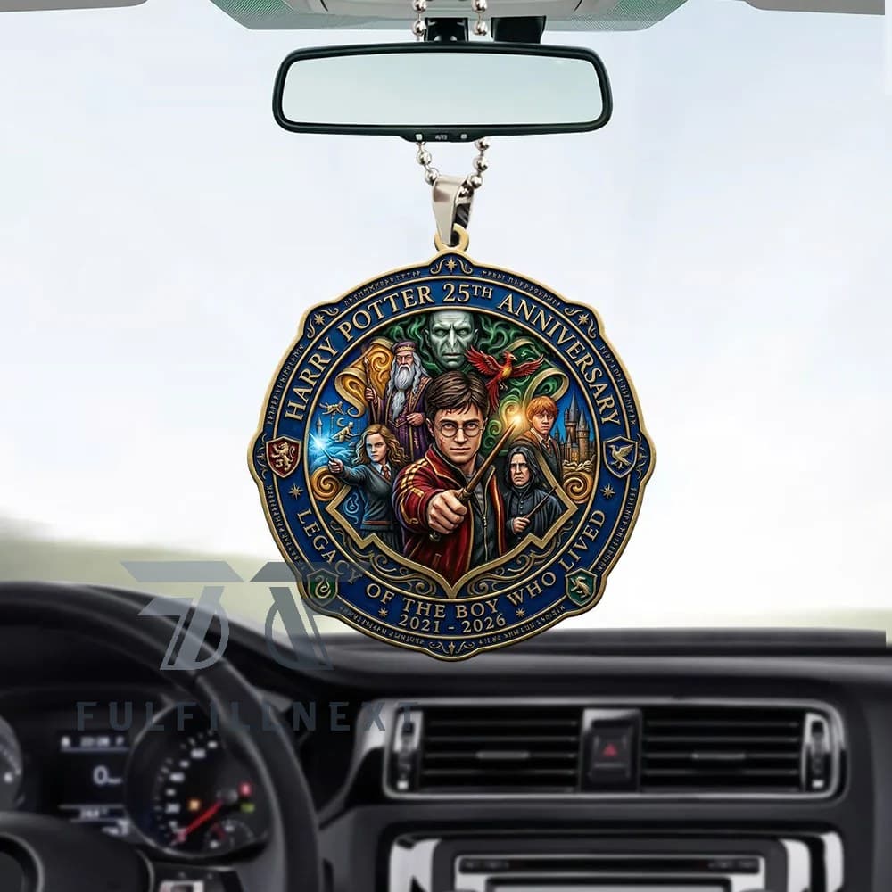 Harry Potter 25th Anniversary Car Ornament - Image 3