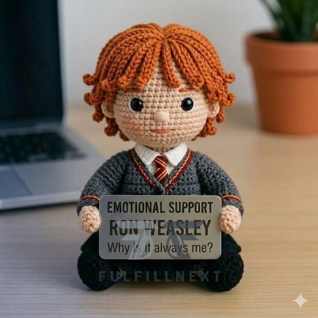 Harry Potter 25th Anniversary Crochet Doll - Image 3