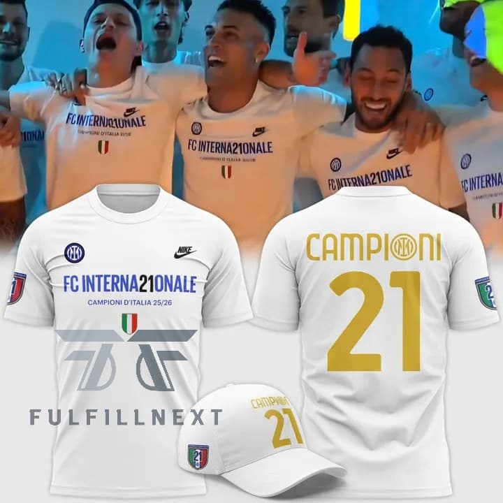 Inter Campioni D'italia 21st T-Shirt - Image 1