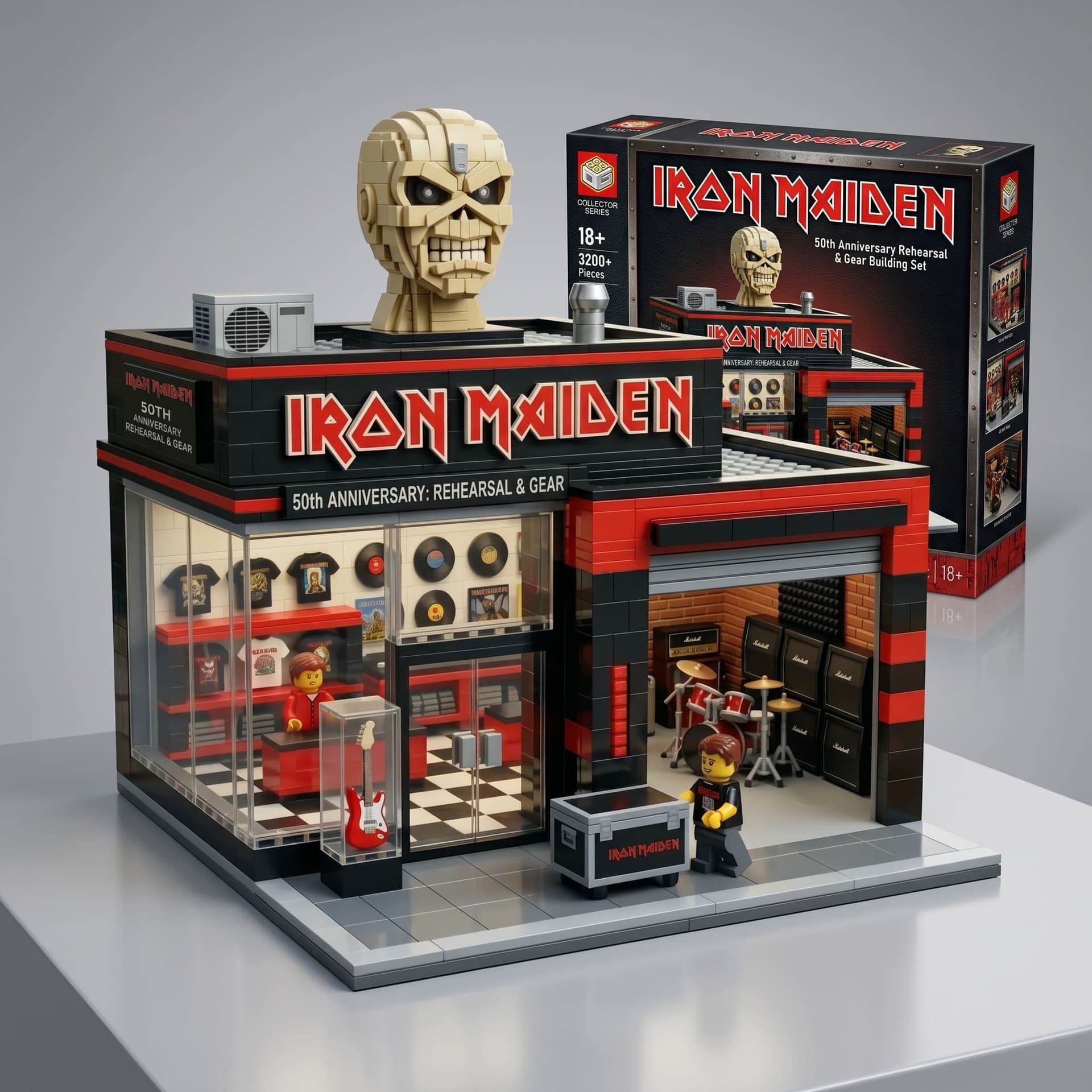 Iron Maiden 50th Anniversary Building Set - Image 1