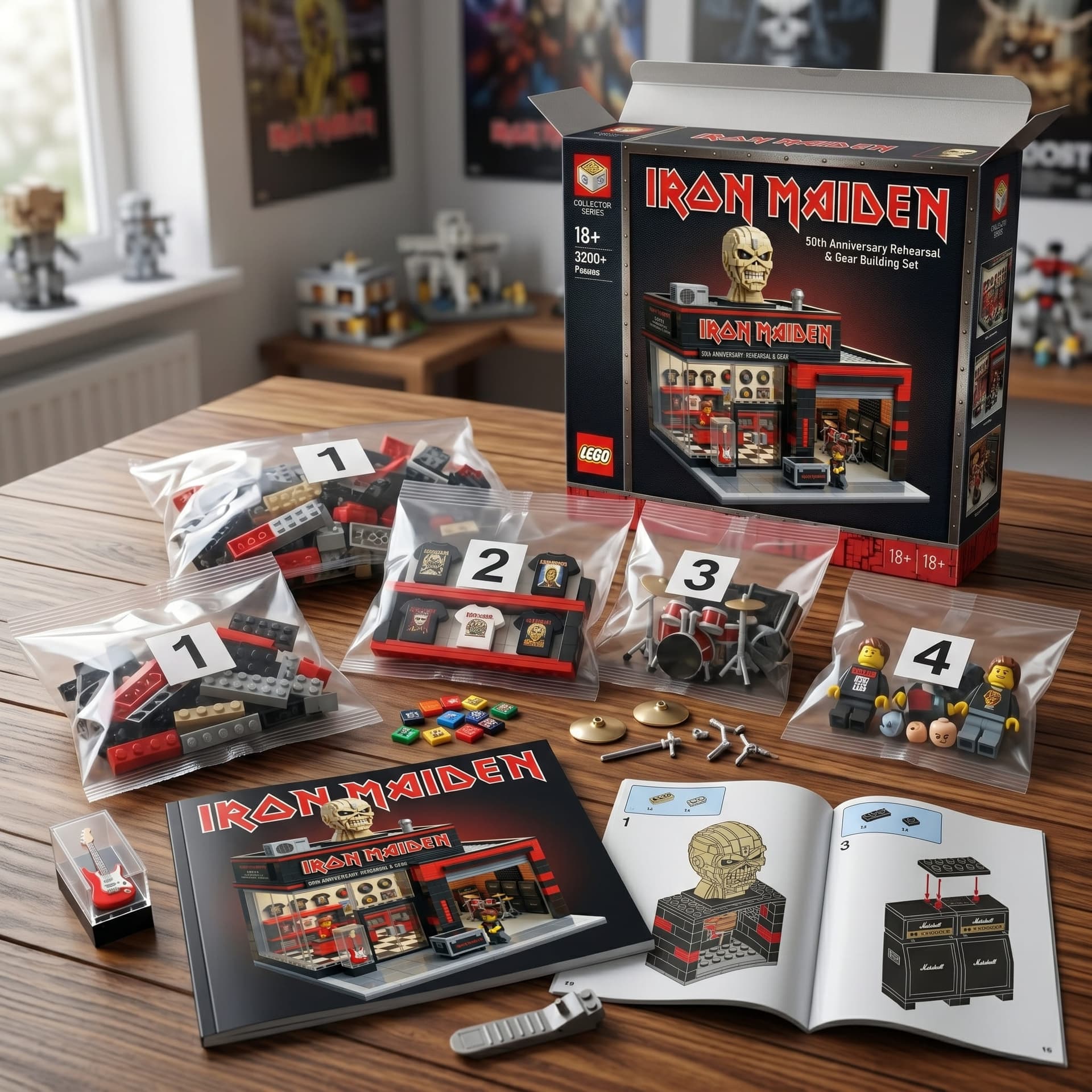 Iron Maiden 50th Anniversary Building Set - Image 2