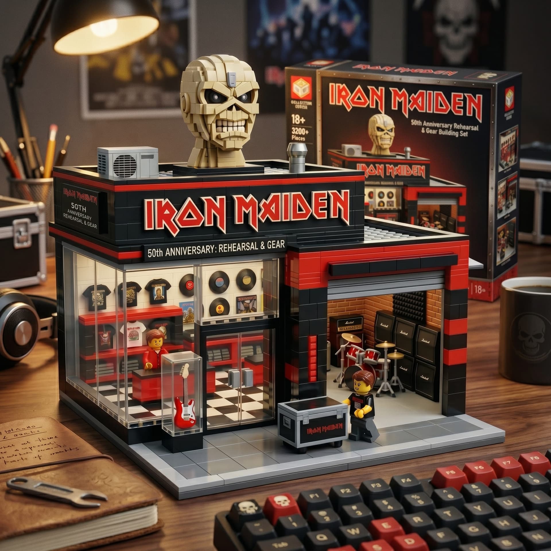 Iron Maiden 50th Anniversary Building Set - Image 3
