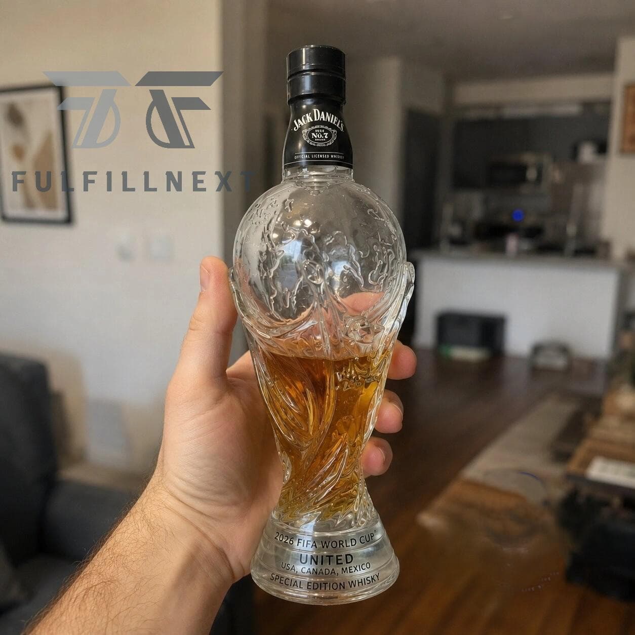 Jack Daniel's FIFA World Cup 2026 Whiskey Bottle - Image 3