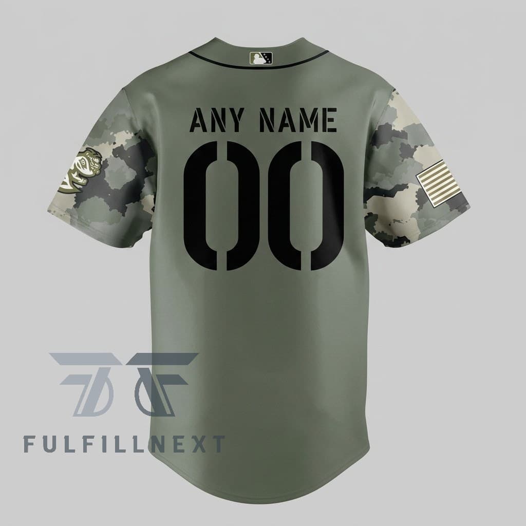 JACKETS Military Appreciation 2026 Baseball Jersey - Image 3