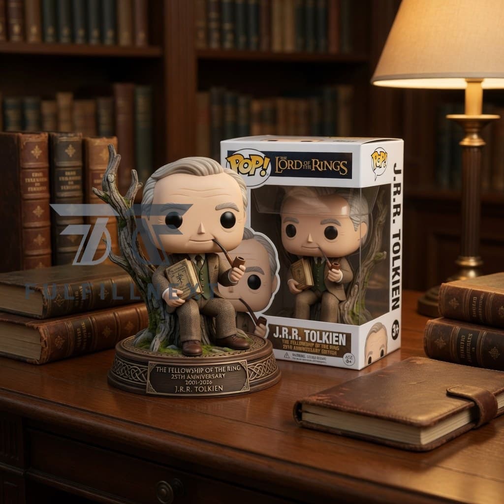 J.R.R. Tolkien The Fellowship of the Ring 25th Anniversary Vinyl Figure - Image 1