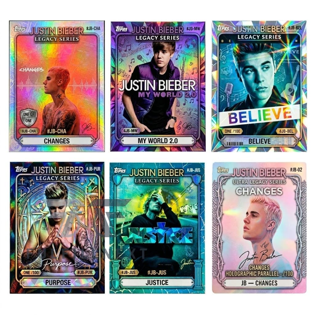 Justin Bieber Coachella 2026 Trading Cards - Image 2