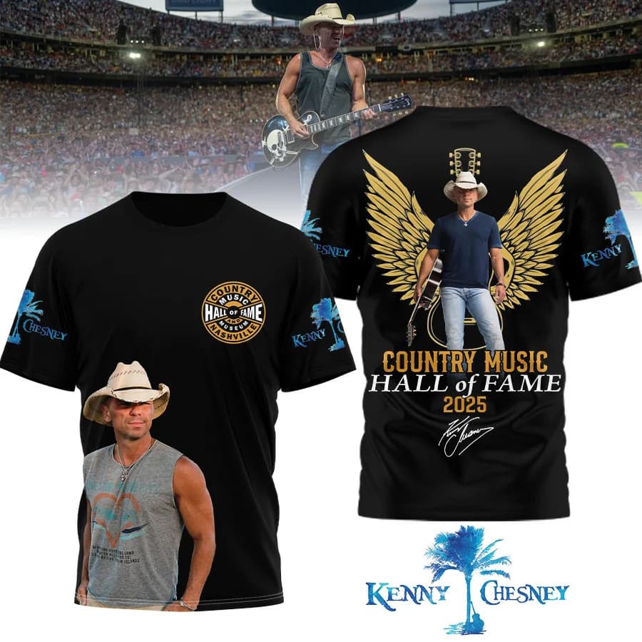 Kenny Chesney Music Hall of Fame 2025 T-Shirt - Image 3