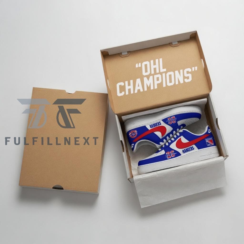 Kitchener Rangers OHL Champions 26 AF1 Sneaker - Image 2