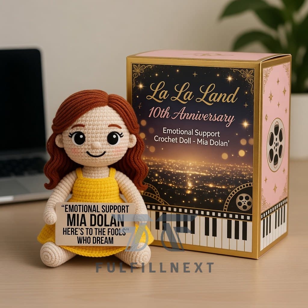 La La Land 10th Anniversay Crochet Doll - Image 4