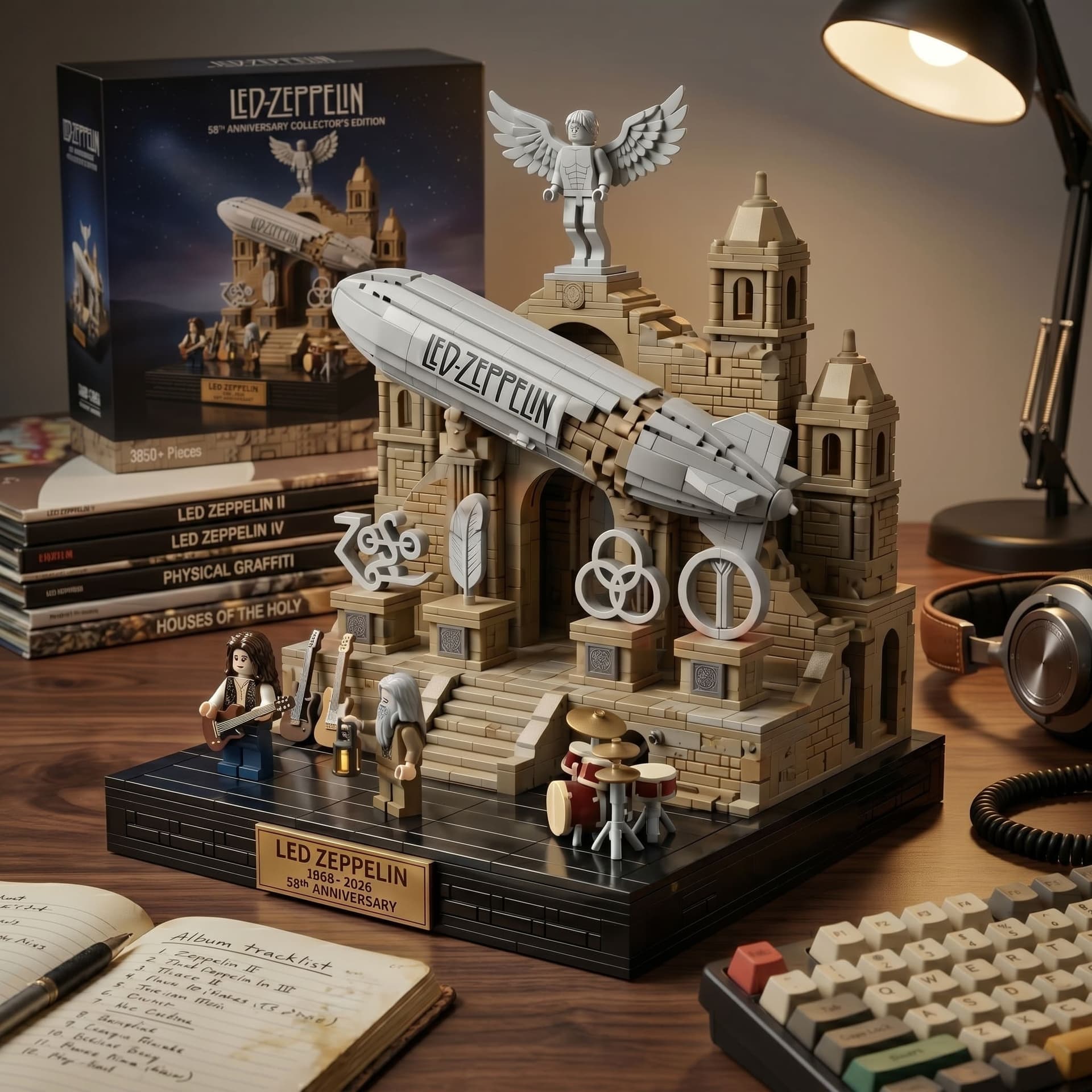 Led Zeppelin 58th Anniversary Building Set - Image 3