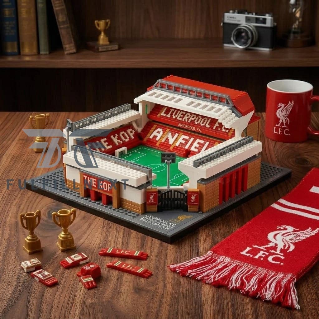 Liverpool FC 135th Anniversary Anfield Stadium Building Bricks Set - Image 3