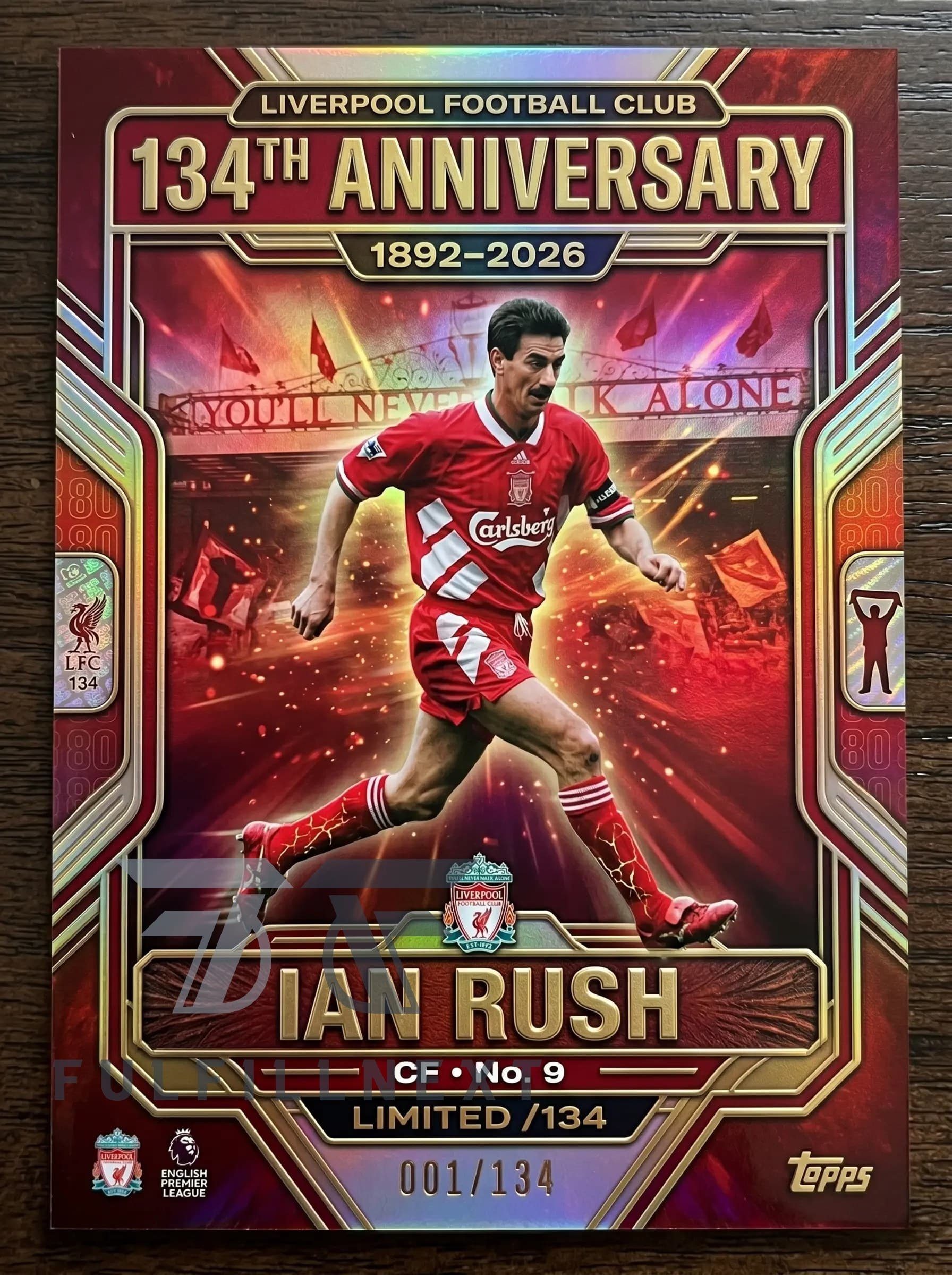 Liverpool Football Club 134th Anniversary Trading Cards - Image 7