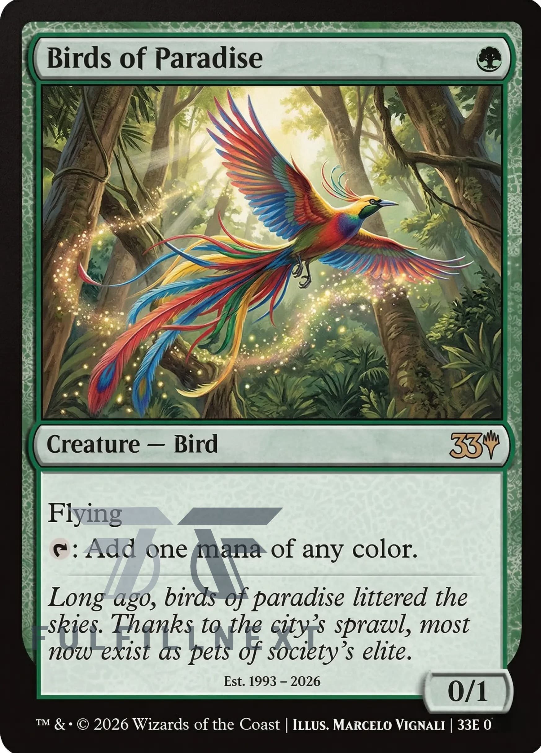 Magic The Gathering 33rd Anniversary Trading Cards - Image 15