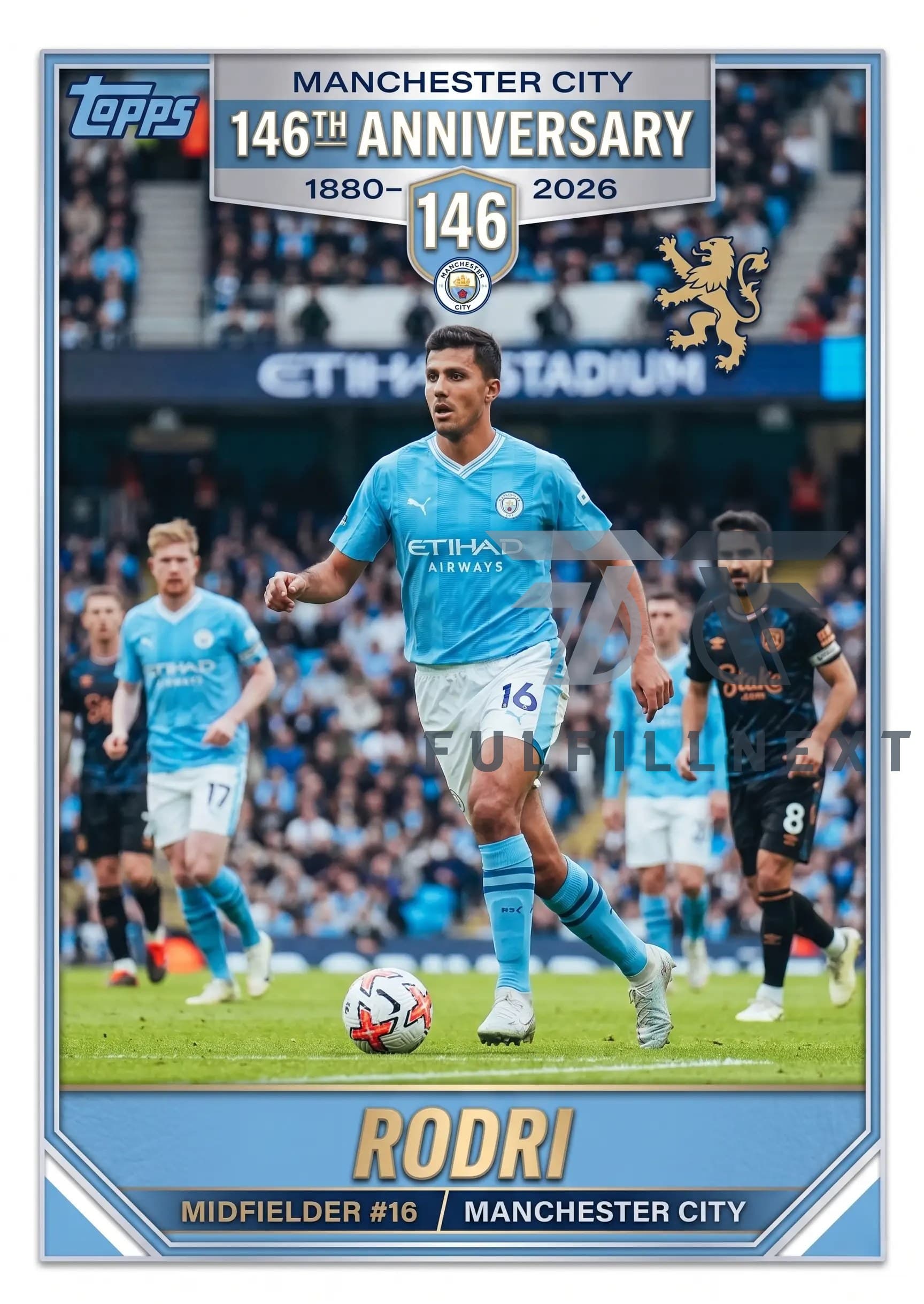 Manchester City 146th Anniversary Trading Cards - Image 6
