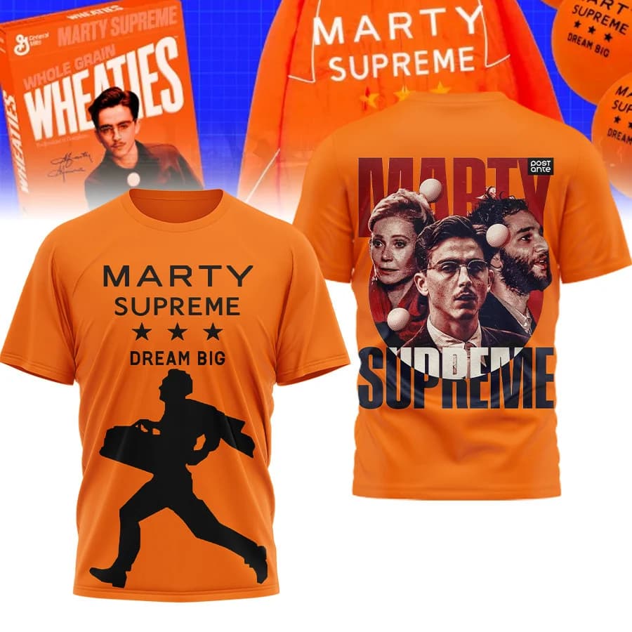 Marty Supreme Asteroid City Movie T-Shirt - Image 1