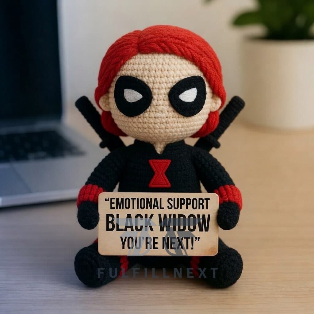 Marvel Emotional Support Crochet Doll - Image 11