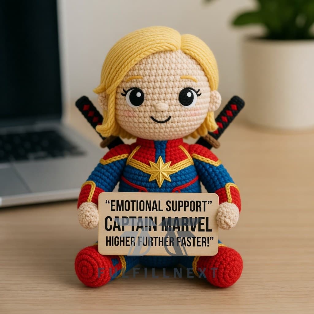Marvel Emotional Support Crochet Doll - Image 12