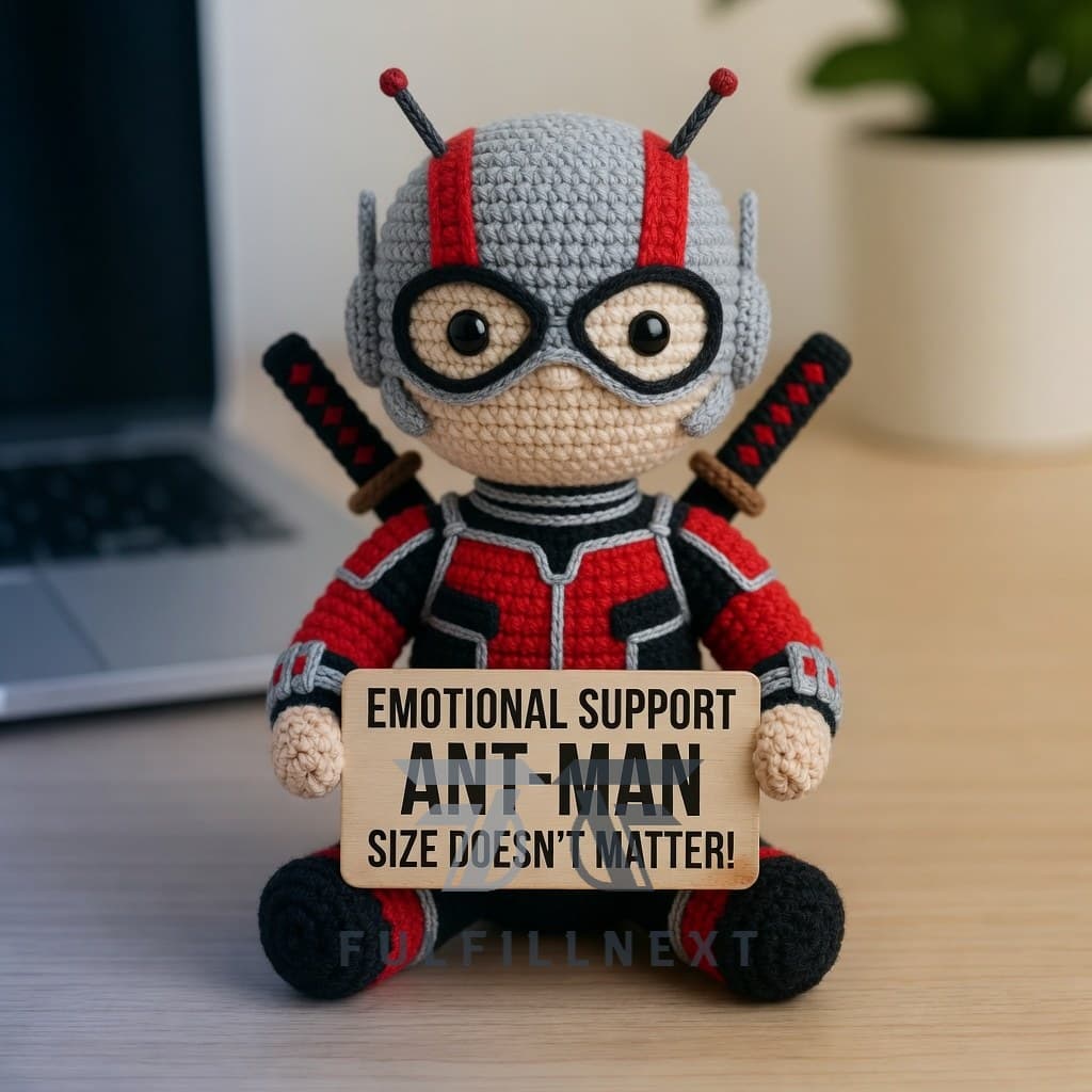 Marvel Emotional Support Crochet Doll - Image 13